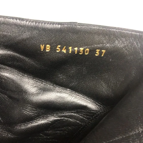 Yves Saint Laurent Women's Black Leather Ankle Boots - Picture 8 of 16